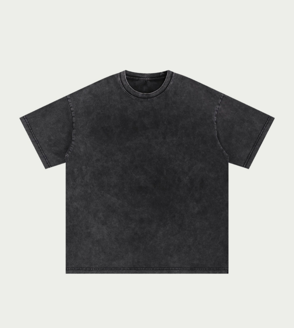 Black Washed Tee